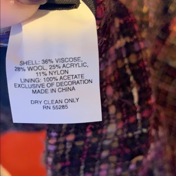 Express Wool Blend Blazer. - Picture 7 of 7